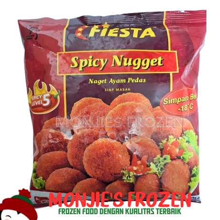 

FIESTA Spicy Chicken Nugget 500gr - Naget Ayam Pedas