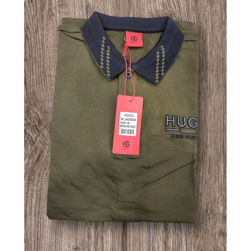 KAOS KRAH PRIA // HUGO SELECTION TEBAL ORIGINAL