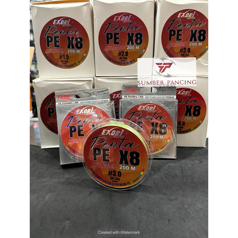 Senar PE Exori Penta 200meter