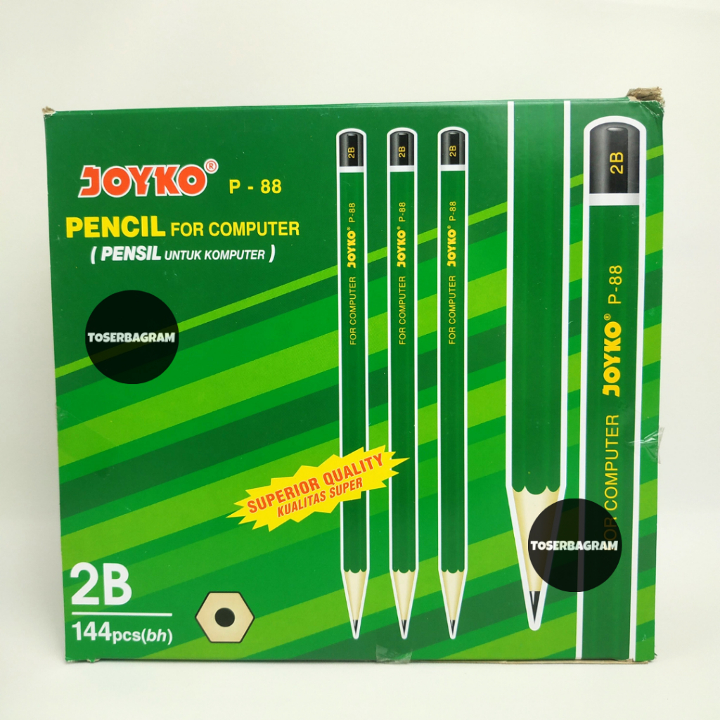 

Pensil 2B Joyko P-88 For Computer (1 PACK)