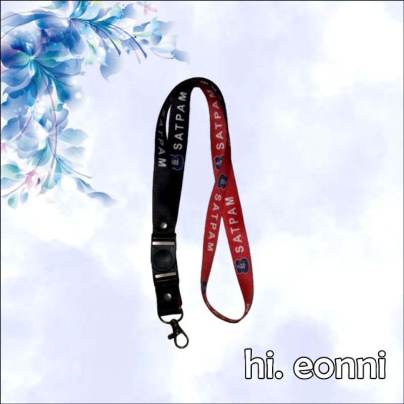 

Tali id card SATPAM / tali lanyard SATPAM (READY STOCK) MURAH !!!