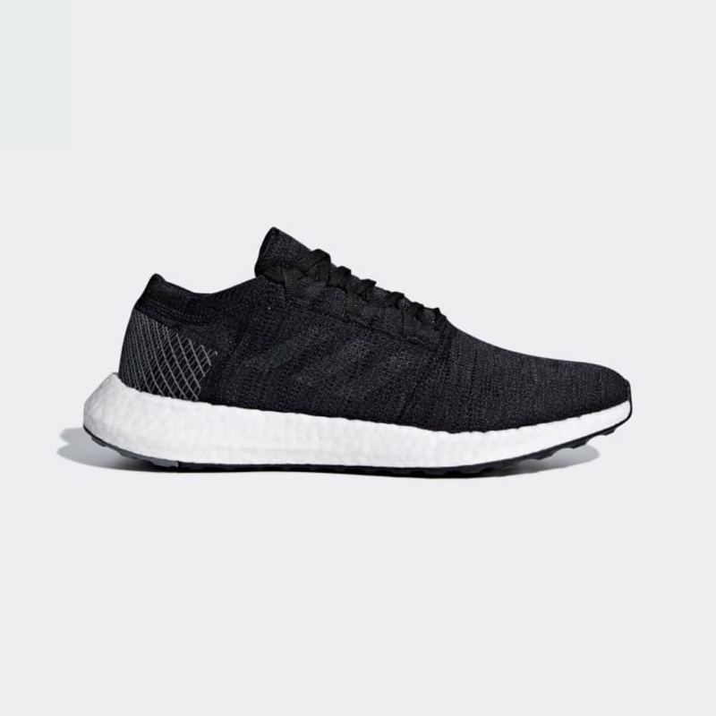 SEPATU WANITA ADIDAS PUREBOOST GO BLACK/WHITE ORIGINAL