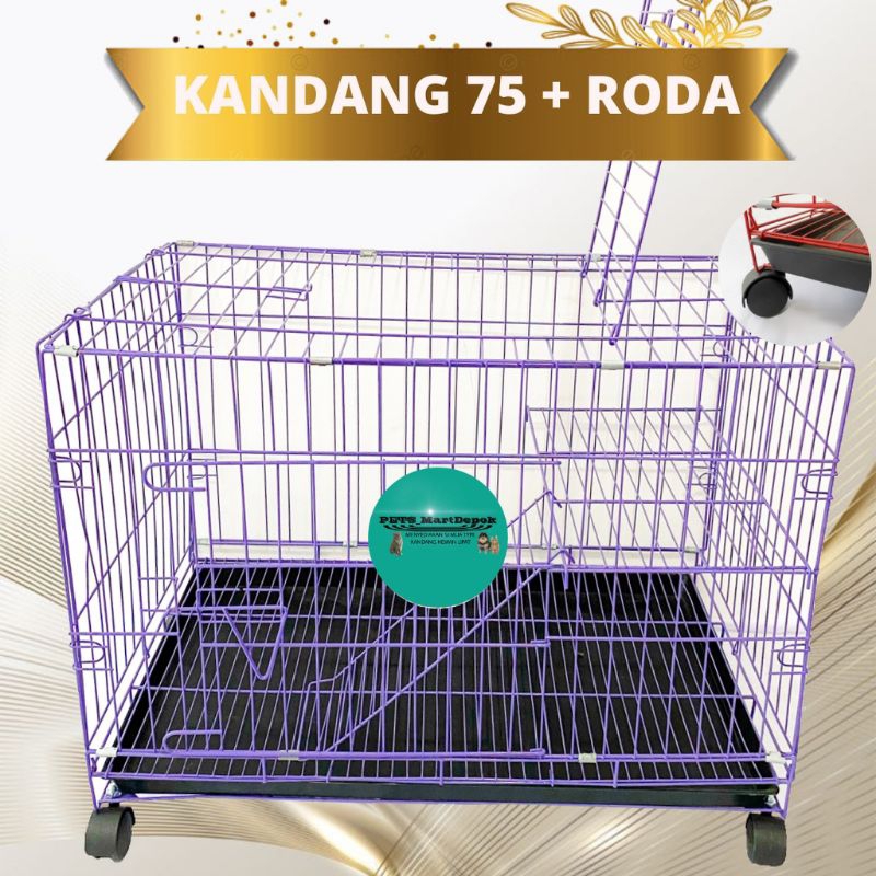 KANDANG KUCING 1TINGKAT JUMBO KOKOH BEST QUALITY