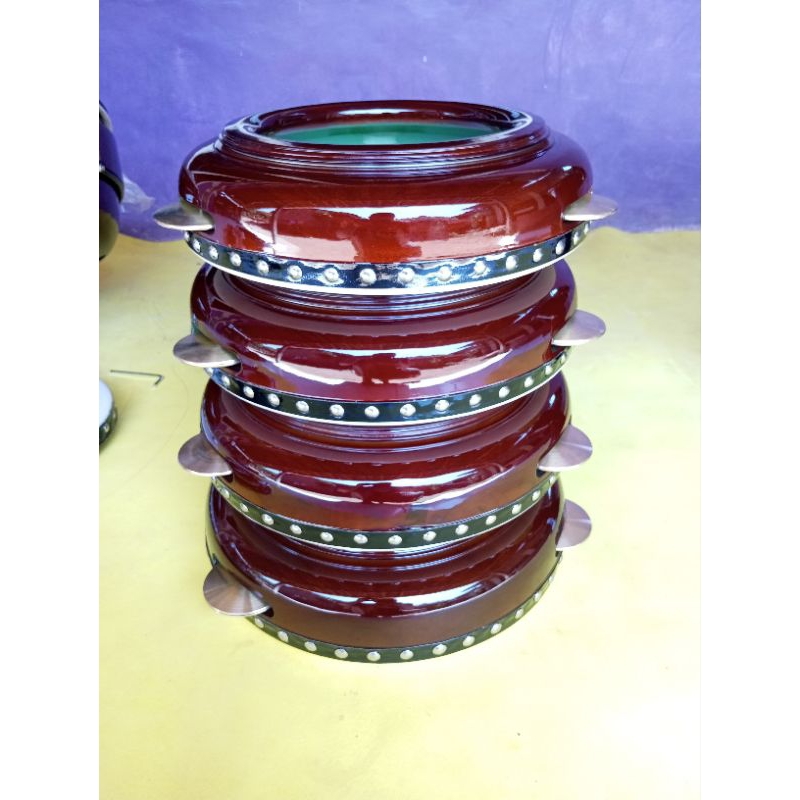 REBANA HADROH UKUR 32 BAHAN KAYU MAHUNI