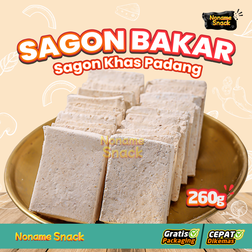 

NoName Snack - Kue Sagon Bakar Cemilan Khas Padang Grosir