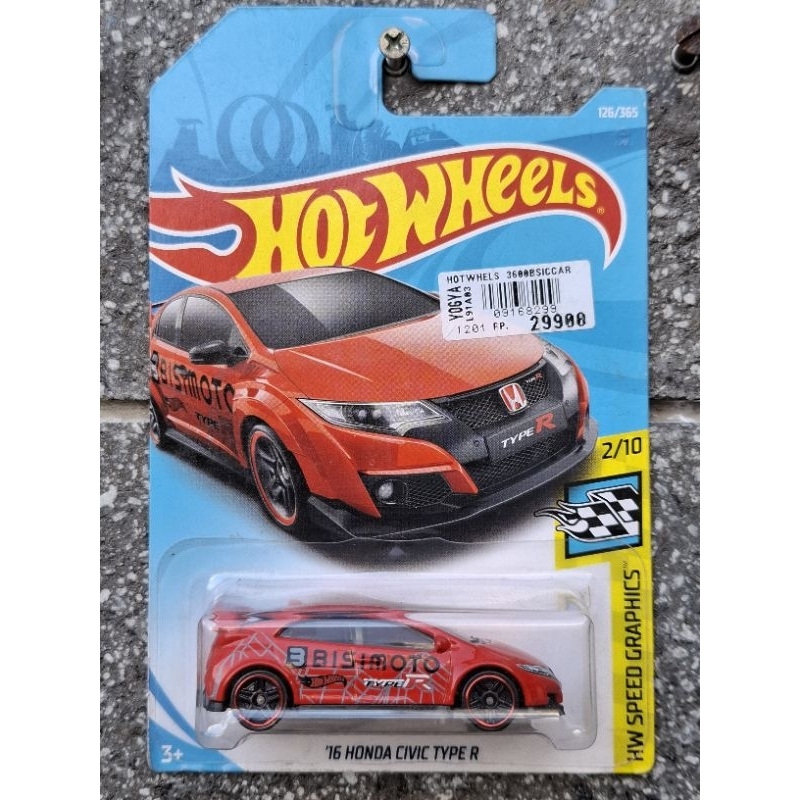 HOT WHEELS HONDA CIVIC TYPE R