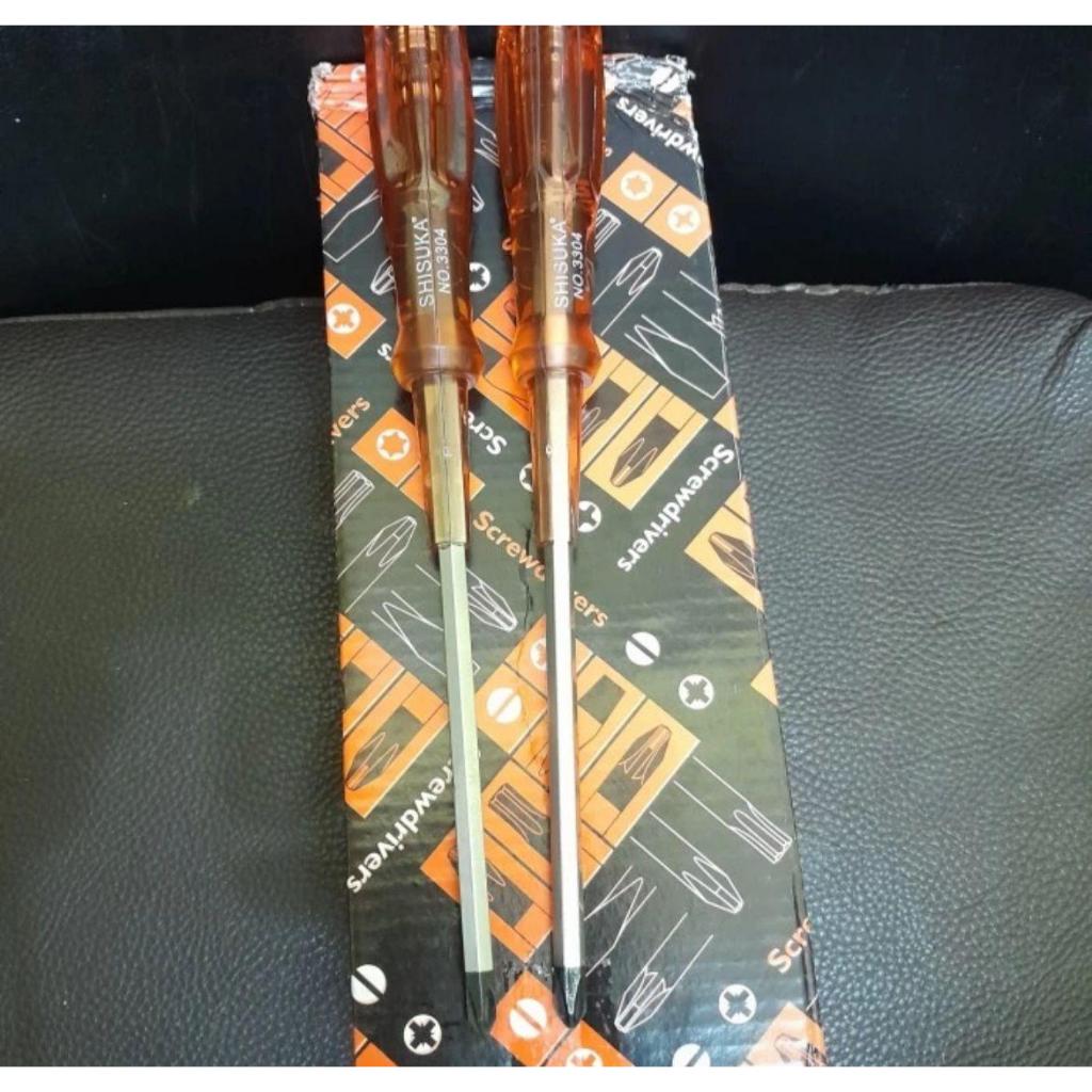 SHISUKA - Obeng Ketok 6" Inch Plus Kembang