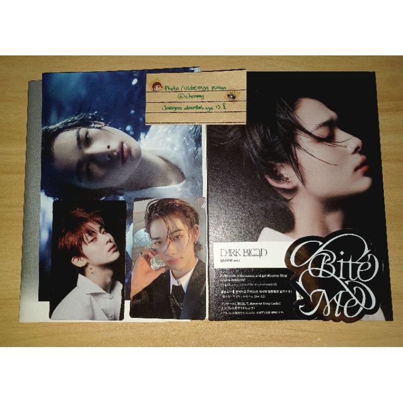 [READY STOCK] ALBUM ENHYPEN DARK BLOOD ENGENE VER. JUNGWON/SUNGHOON/NIKI