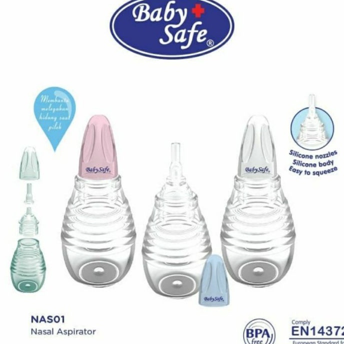 Murah baby safe Nasal aspirator bayi alat sedot ingus bayi pembersih hidung