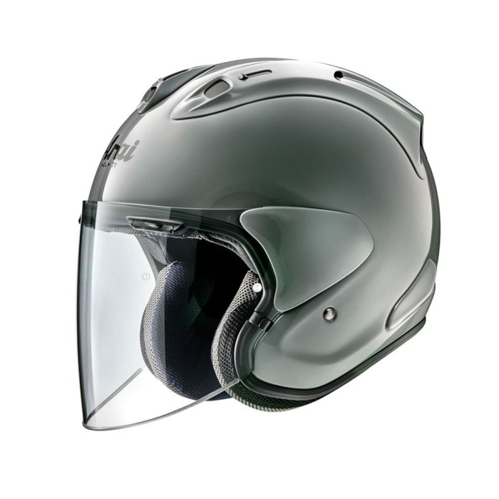 Arai SNI VZ-Ram Helm Half Face Original Made In Japan - Modern Grey