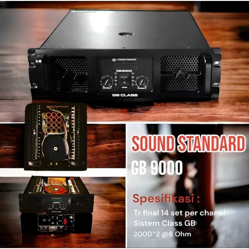 POWER SOUNDSTANDART GB 9000 CLAS GB 2000 WATT ANTI KONSLET POWER SOUND STANDAR GB 9000