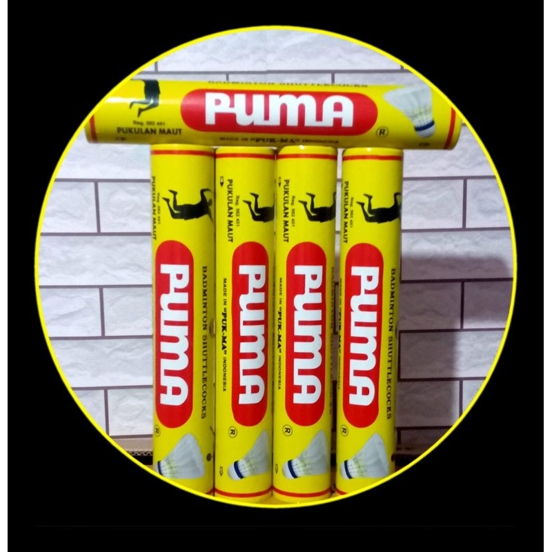 SHUTTLECOCK PUMA KUNING ORIGINAL