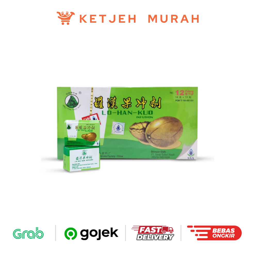 

Luo Han Kuo Infusion 1 Kotak isi 12 Pcs