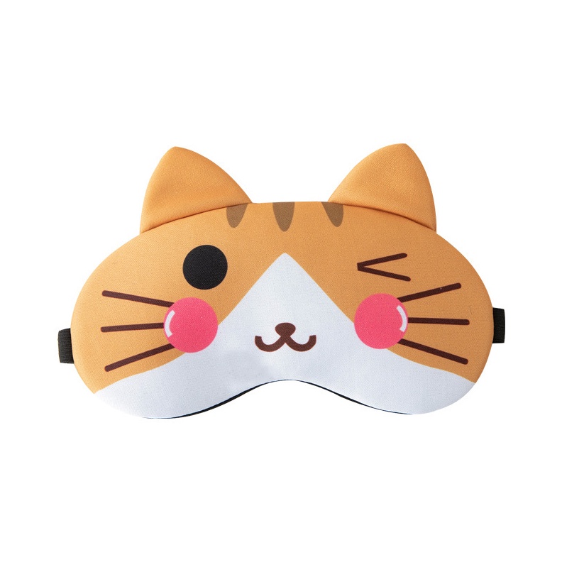 KILAT Penutup Mata tidur eye cover mask kacamata anak motif hewan binatang kartun Lucu cartoon Untuk