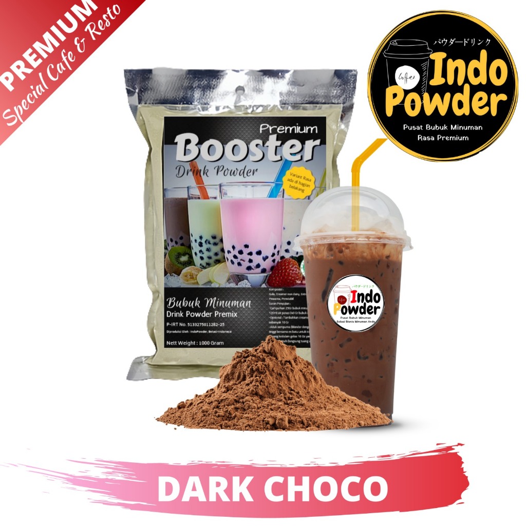 

PREMIUM Bubuk Minuman DARK CHOCO 1Kg - PREMIUM CHOCO DARK Powder 1Kg - PREMIUM Bubuk CHOCO DARK