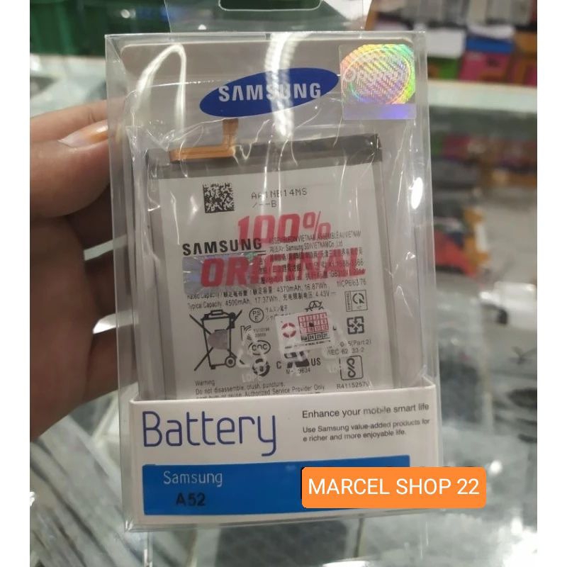 BATRE BATTERY BATERAI SAMSUNG A52/A525/A525F SAMSUNG A52S/A528/A52B ORIGINAL 100% BATRE