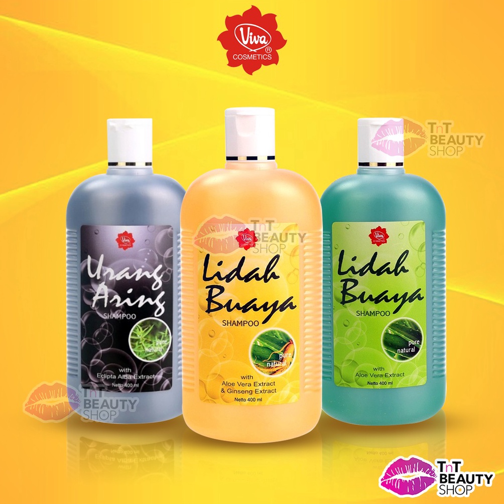CEPAT Viva Shampoo Lidah Buaya Extract Ginseng 4ml  Shampoo Lidah Buaya