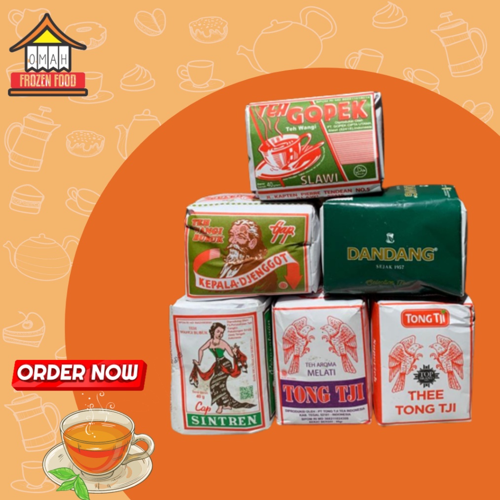 

GEBYAR PROMO Paket Teh 11 Paket Teh Solo Kombinasi Gopek Kepala Djenggot Dandang Sintren Tong Tji