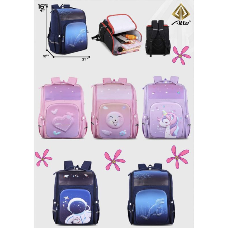 Tas Ransel korea supreme SD tabung