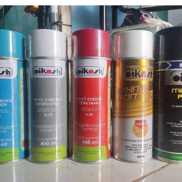 Hemat Oikosh Penetrant Developer Cleaner WCP  MPI