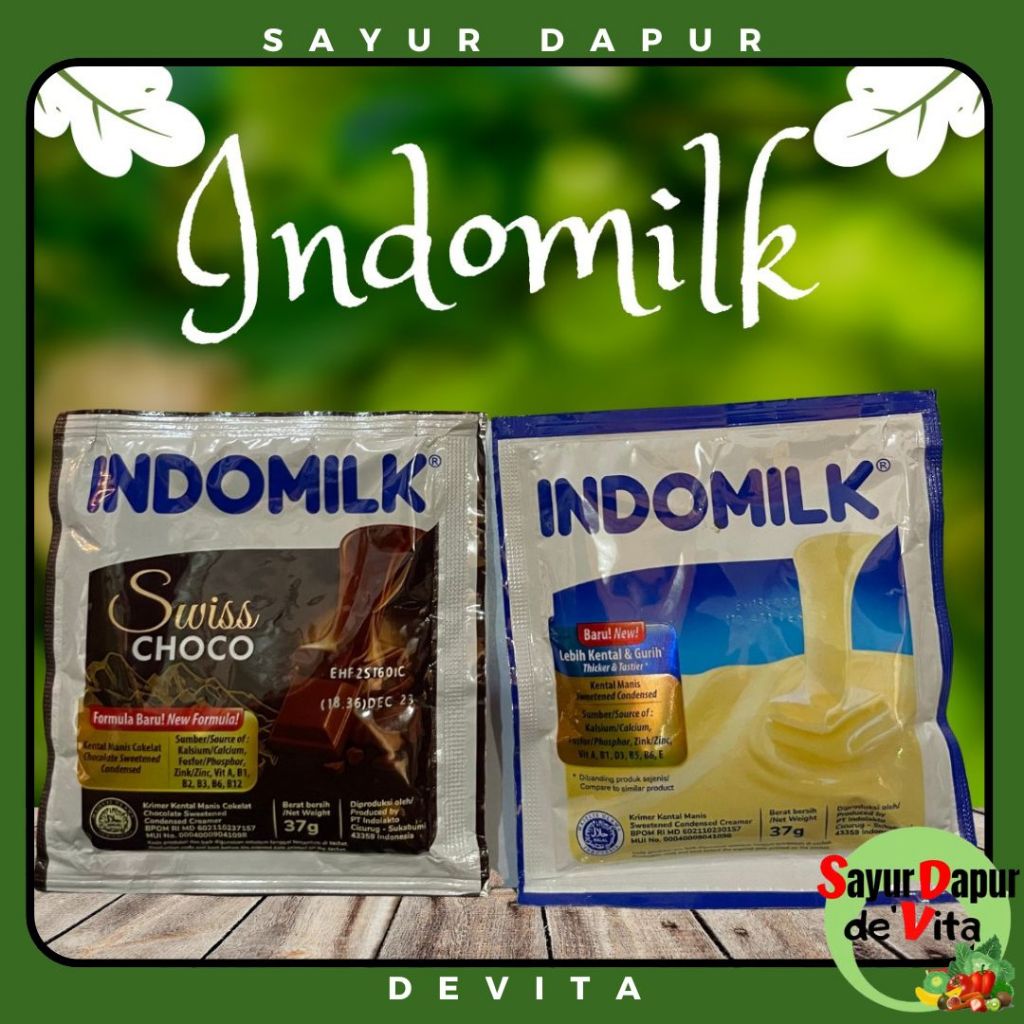 

Susu Indomilk sachet, 37 gram