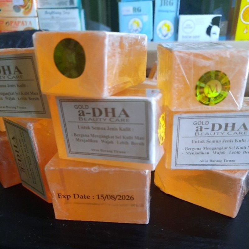 SABUN A-DHA HOLOGRAM GOLD
