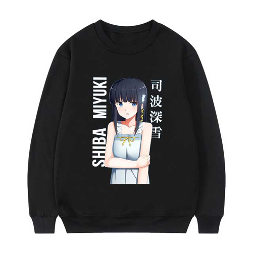 Sweater Miyuki Shiba Crewneck Bahan Cotton Fleece | Ready Stock | Siap Kirim | Langsung Order Aja