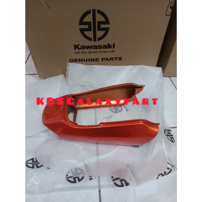 COVER BODY BELAKANG NINJA 150 R SS ORANGE ORIGINAL