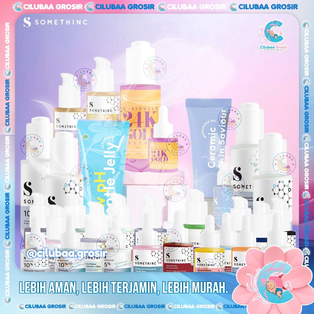 SOMETHINC Serum Series||Niacinamide||Hyaluronic||Bakuchiol||AHA BHA Peeling Solution||Salmon||Retino