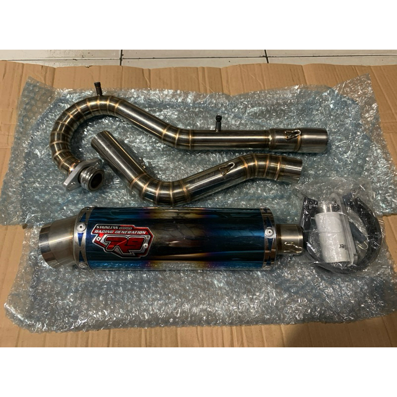 KNALPOT R9 KAWASAKI KLX 150CC/DTRACKER 150CC/KLX BARU 150CC
