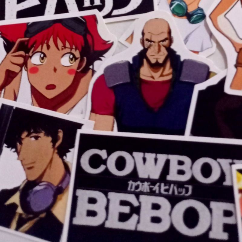 

Stiker Cowboy Bebop Anime Sticker 30pcs