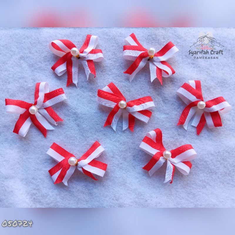 bross pita bross Agustusan bross merah putih (HARGA PER 2 PCS)
