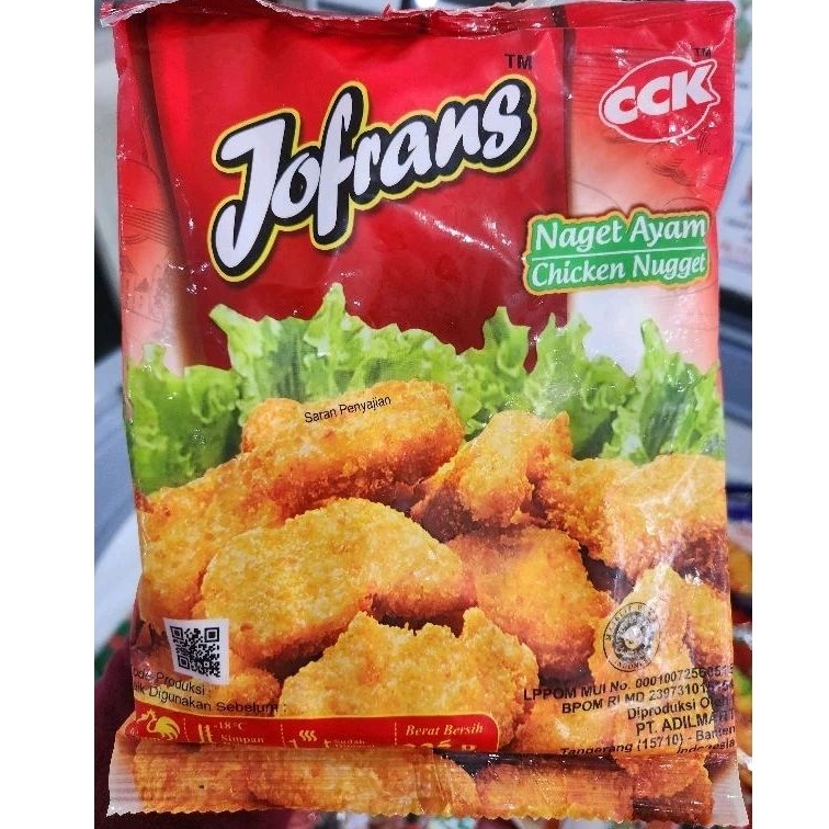 

JOFRANS CHICKEN NUGET 225g