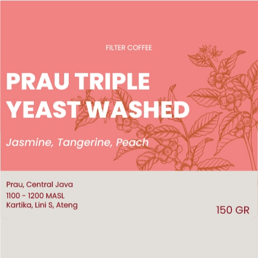 

Arabika Prau Triple Yeast Washed 150 gr