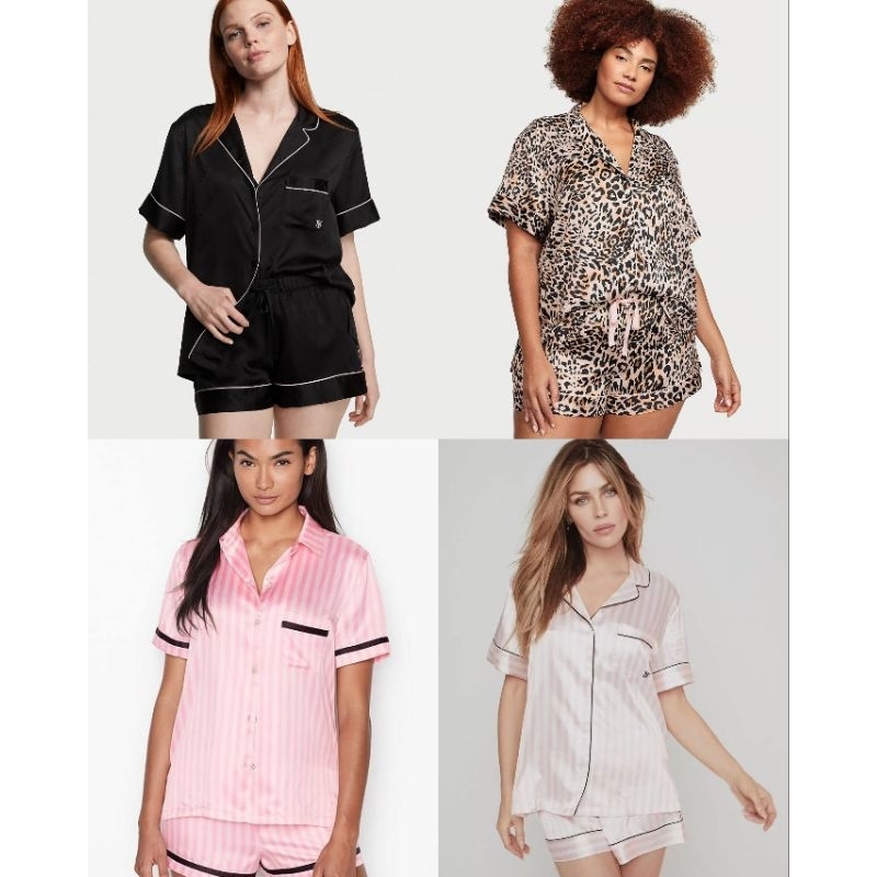 PAJAMAS VS SILK ORI SHORT LENGAN PENDEK CELANA PENDEK