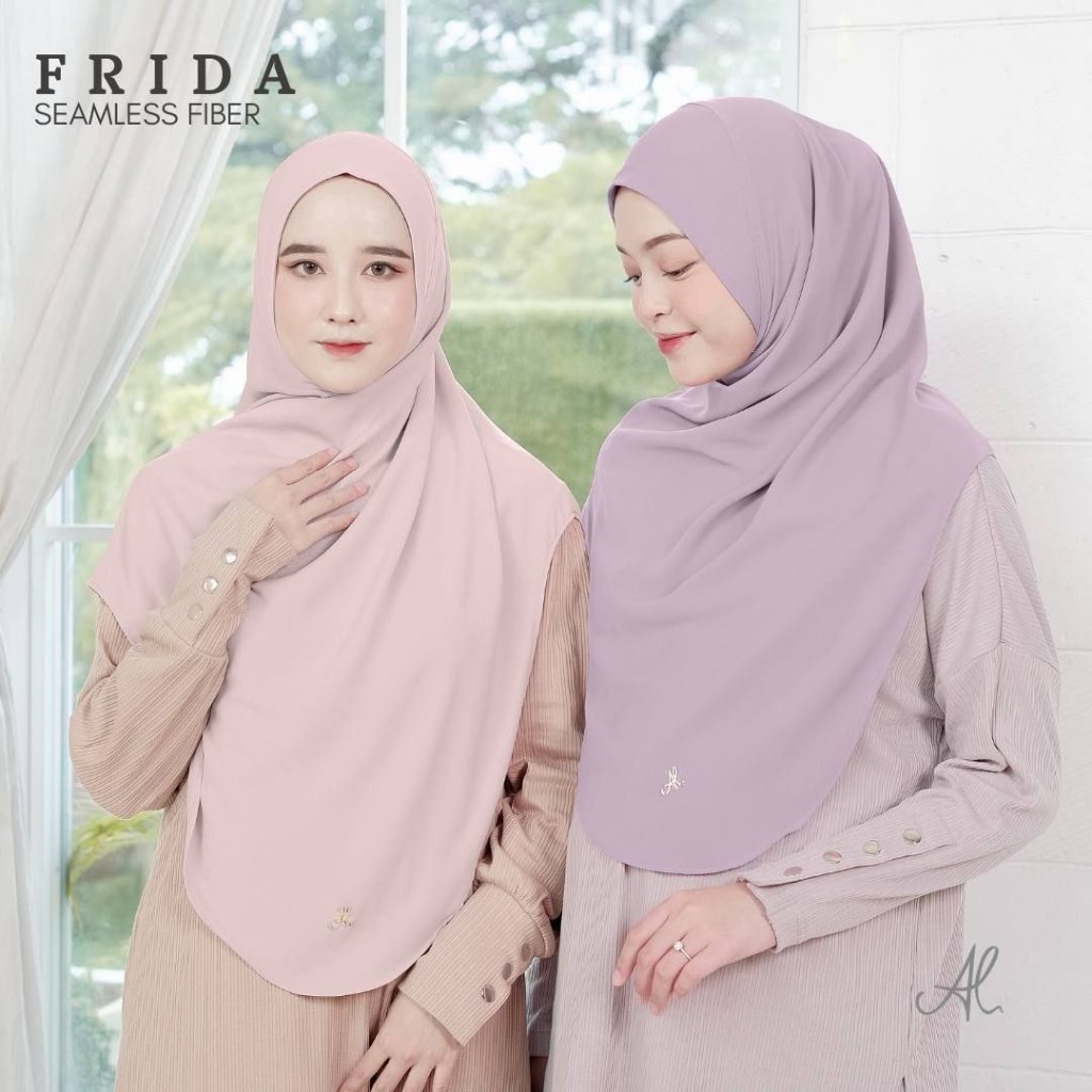 Albata Hijab - Frida Instan Seamless Fiber - Hijab Instan