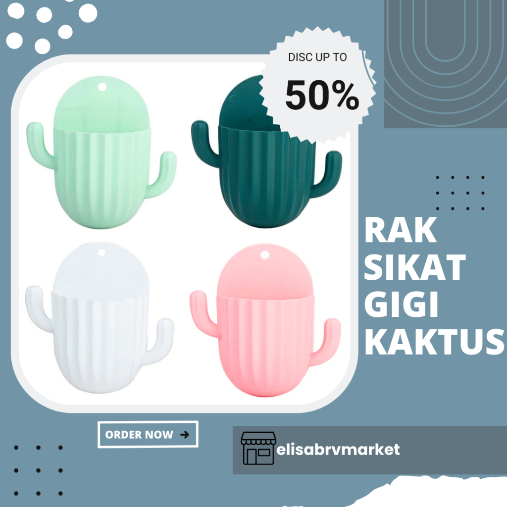 Rak Tempel Dinding Bentuk Kaktus|Transformasi Ruang Anda dengan Rak Tempel Kaktus