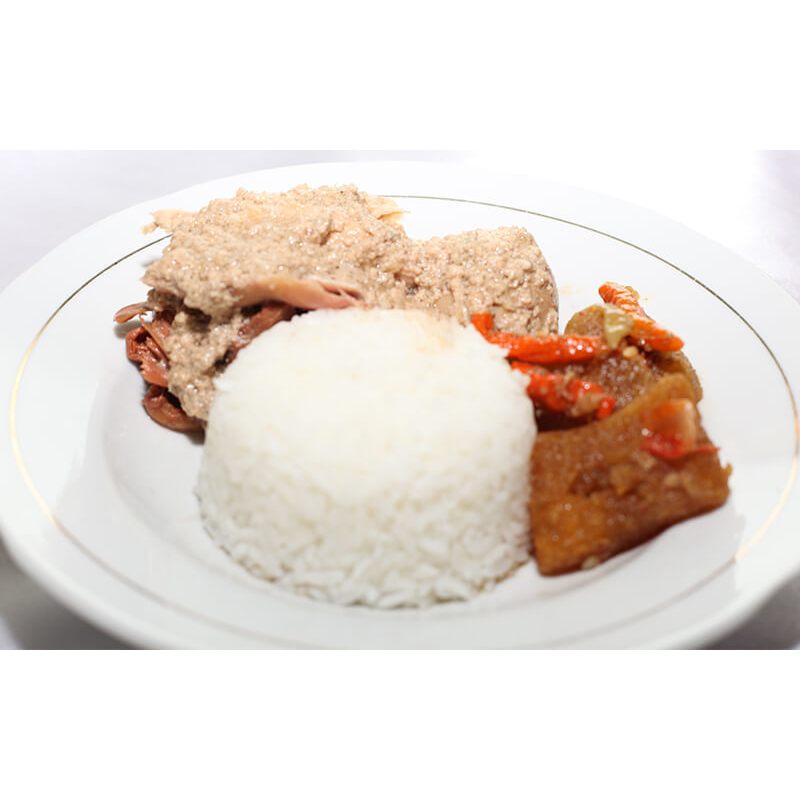 

nasi gudeg komplit