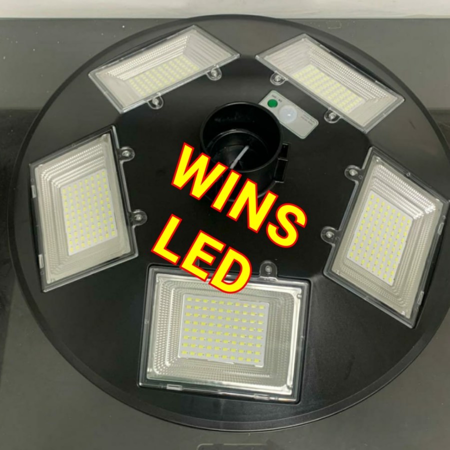 Lampu jalan led solar ufo 250watt pju tenaga surya 250watt 250 watt