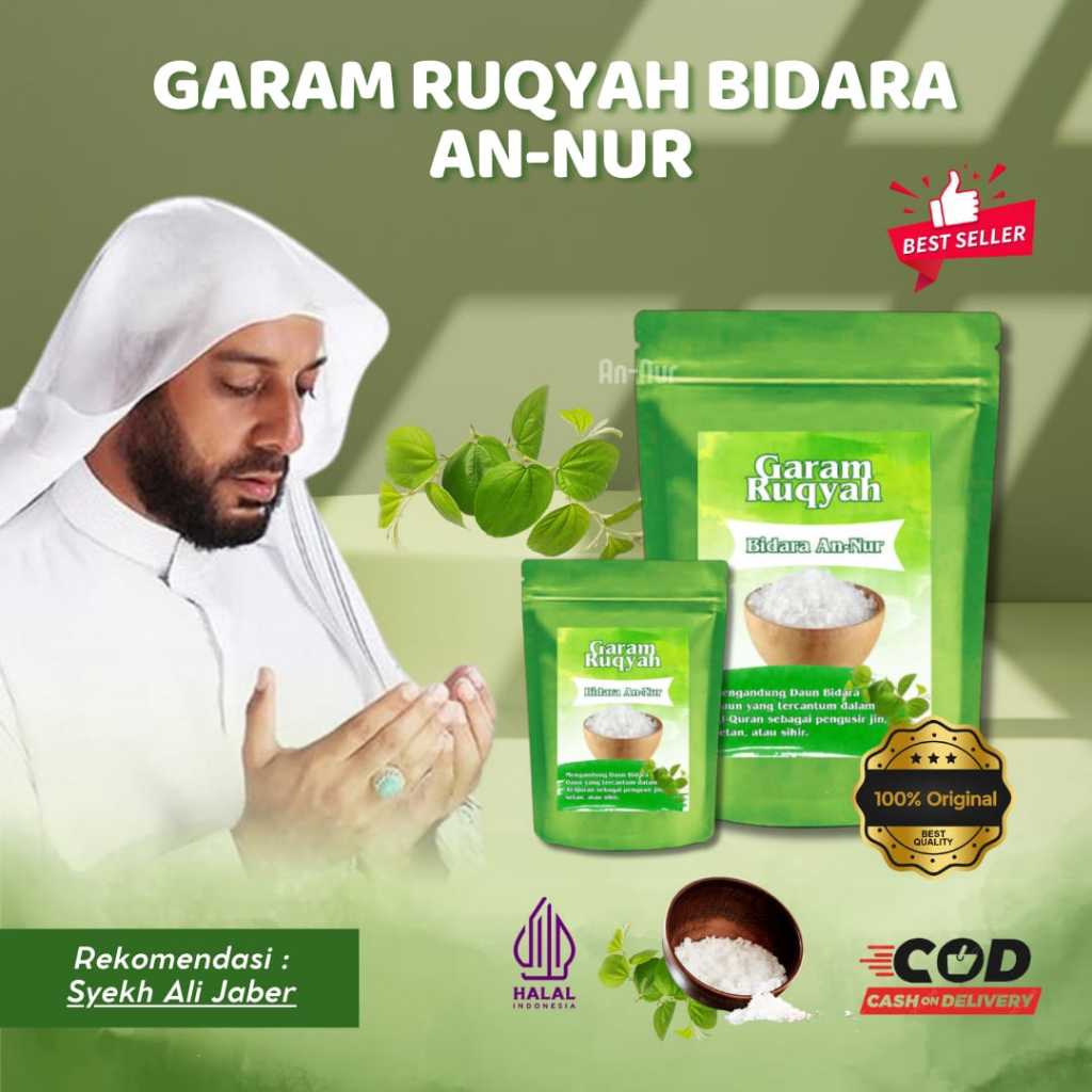 

garam ruqyah bidara annur 500gr siap pakai - sudah di doakan dengan khusus