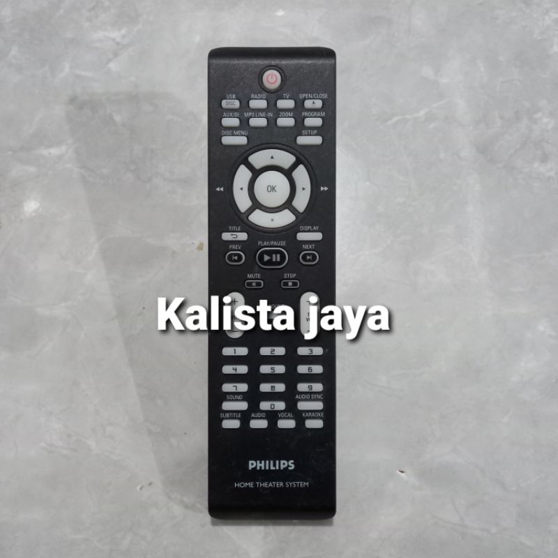 REMOTE REMOT HOME THEATER PHILIPS ORIGINAL ASLI