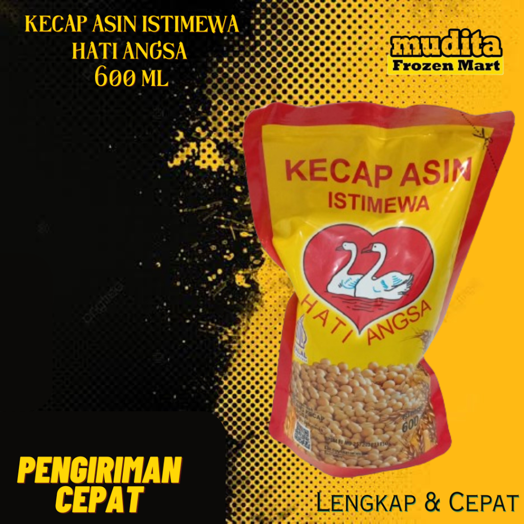 

KECAP ASIN CAP HATI ANGSA 600 GR