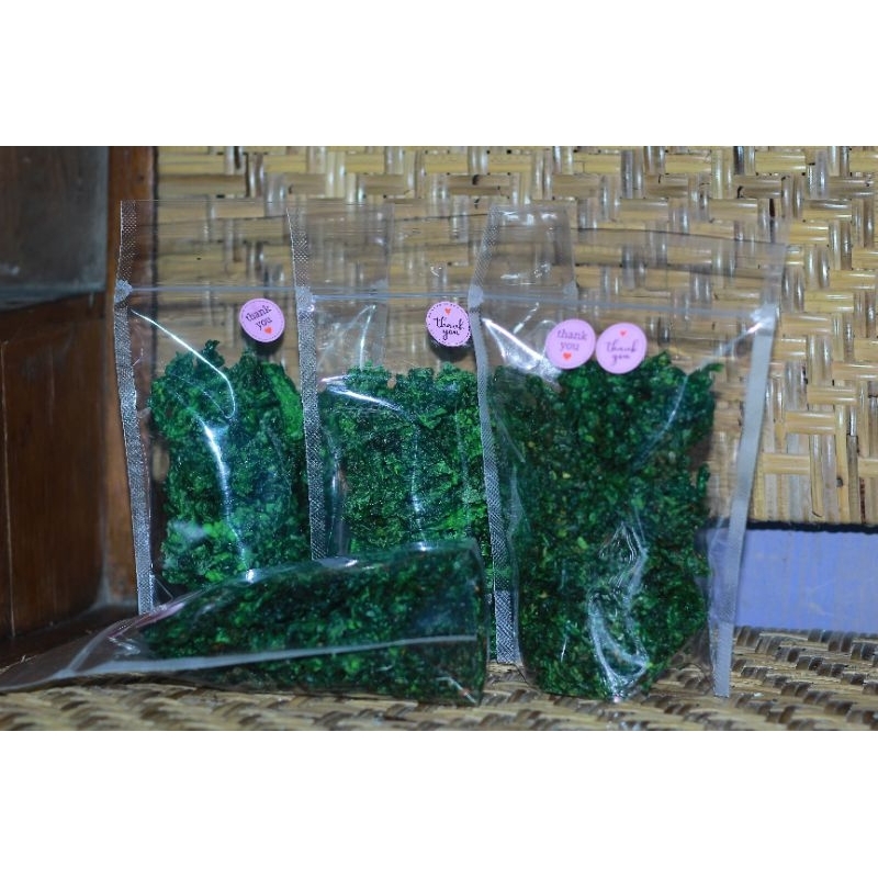 

kripik rumput laut ulva khas gunungkidul 100gram