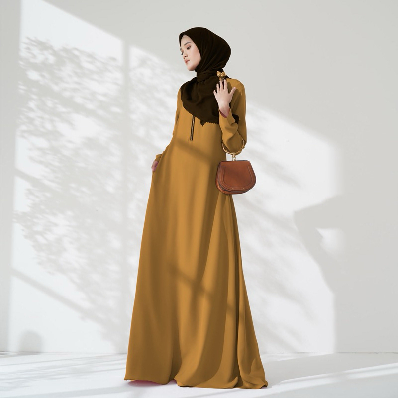 ZB - Plain Hara Dress - Dress Daily Muslim