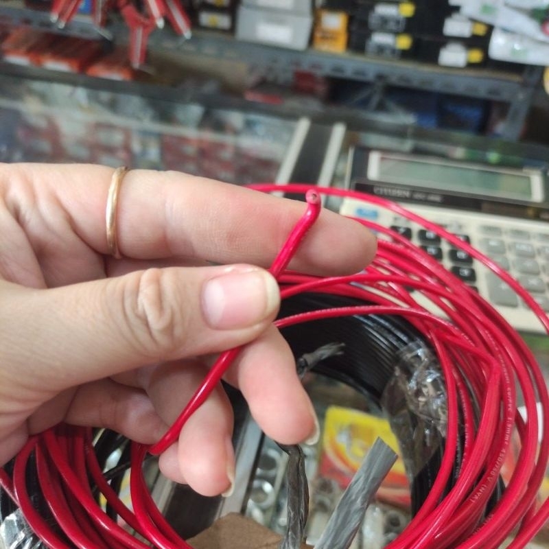 kabel listrik NYA 1.5mm / kabel tunggal / kabel NYA harga per 1 meter