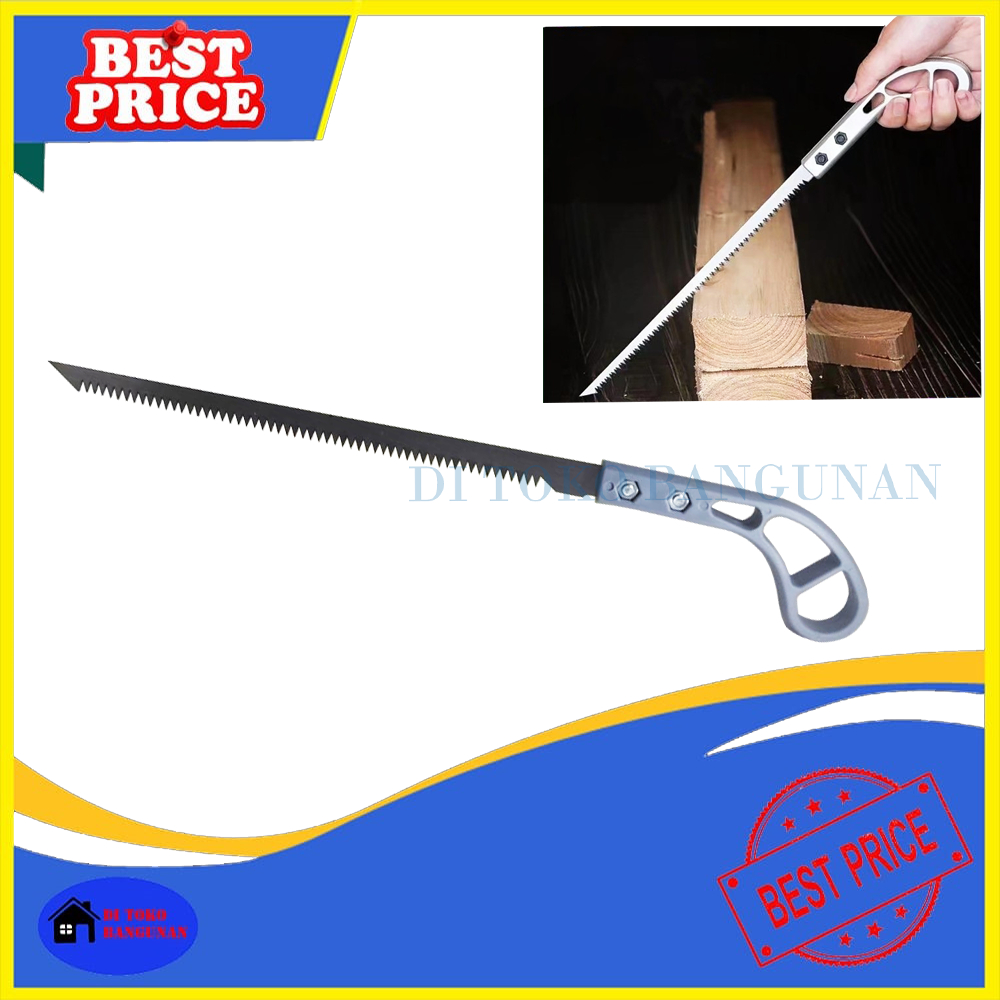 Gergaji Mini Lancip Gergaji Potong Dahan Ranting Pohon Kayu Multifungsi Serbaguna