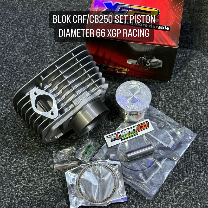 BLOK BURING XIEMA 250 SET PISTON BLOK SET PISTON XIEMA CRF 250 BLOK CRF 250 XGP SET ISI WY250 PISTON