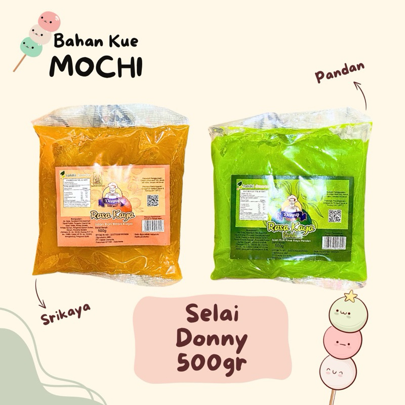 

Selai Donny 500gr / Selai Srikaya Donny / Selai Kaya Pandan Donny