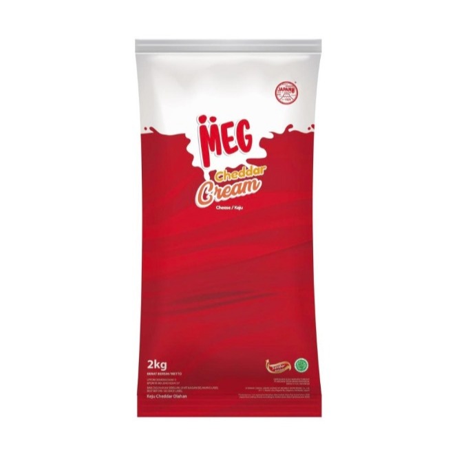 

Meg Cheddar Cream Cheese 2kg