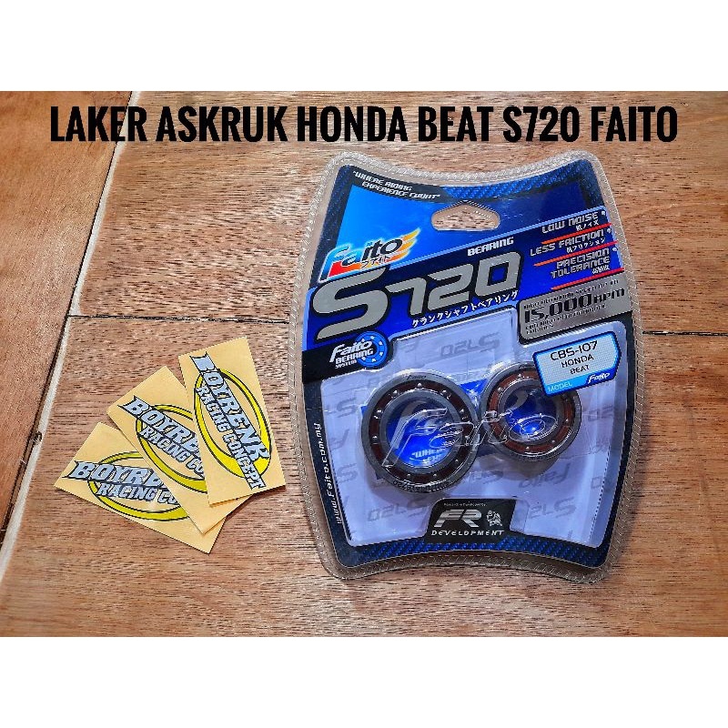 BEARING KRUK AS LAKER ASKRUK BEAT KARBU/BEAT FI FAITO S720-BOYRENK RACING CONCEPT